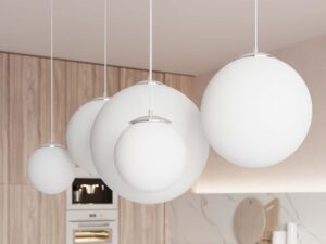 miniaturka UGO 20: Nowoczesne Oświetlenie z Mlecznym Szkłem