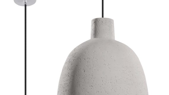 Lampa IMOLA Szara Betonowa Styl Vintage