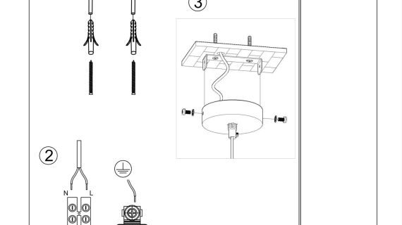 Lampa IMOLA Szara Betonowa Styl Vintage - obrazek 9