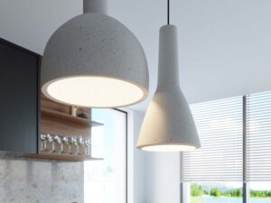 miniaturka Lampa IMOLA Szara Betonowa Styl Vintage