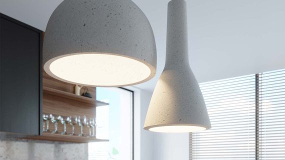 Lampa IMOLA Szara Betonowa Styl Vintage - obrazek 7