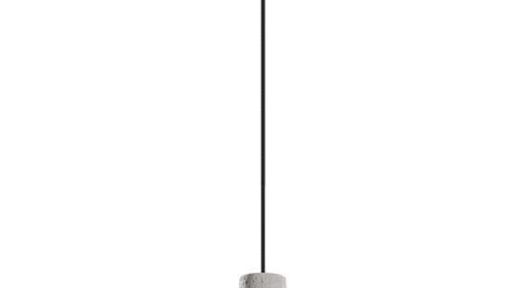 Lampa IMOLA Szara Betonowa Styl Vintage - obrazek 3