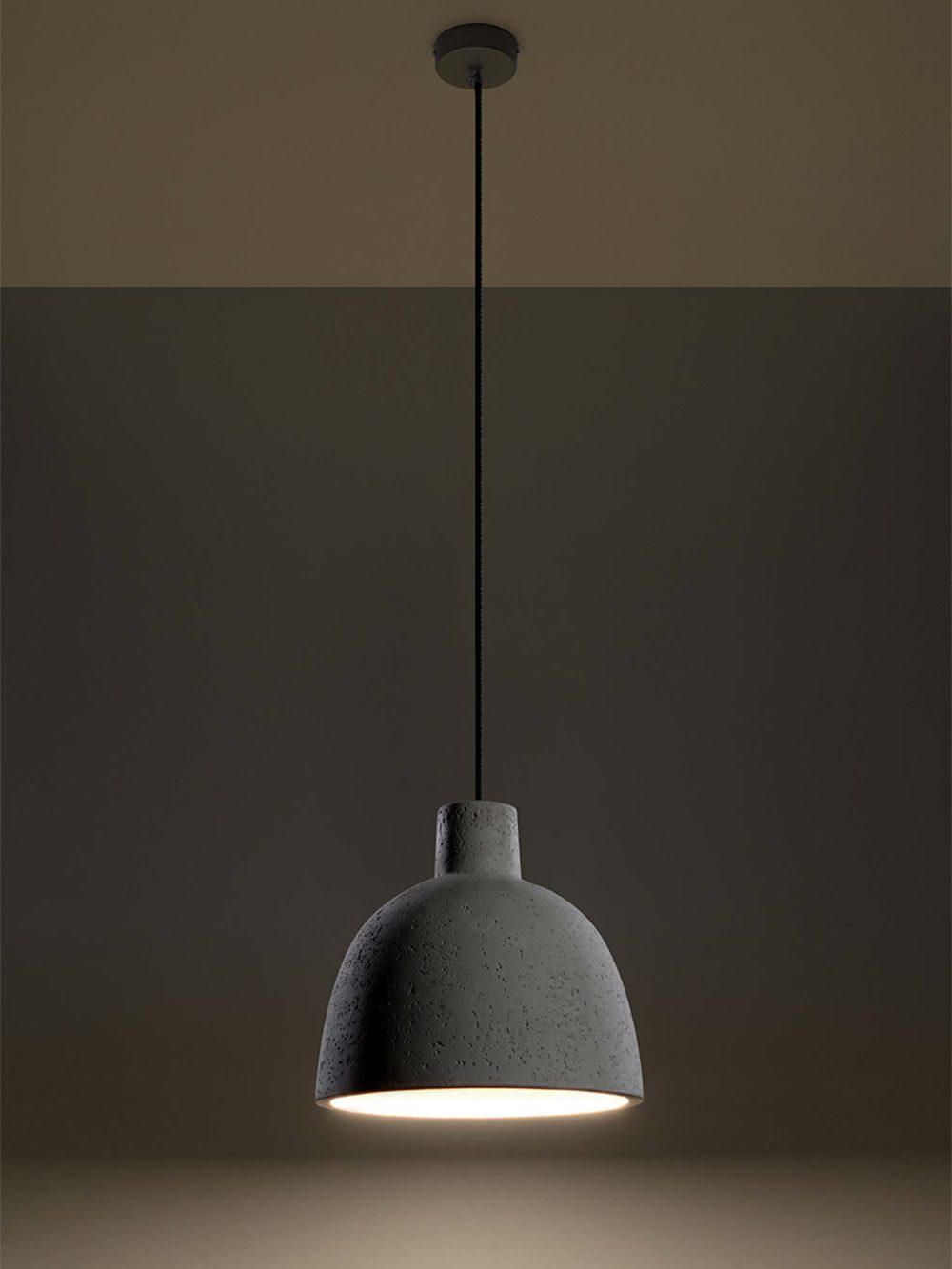 Lampa IMOLA Szara Betonowa Styl Vintage - obrazek 4