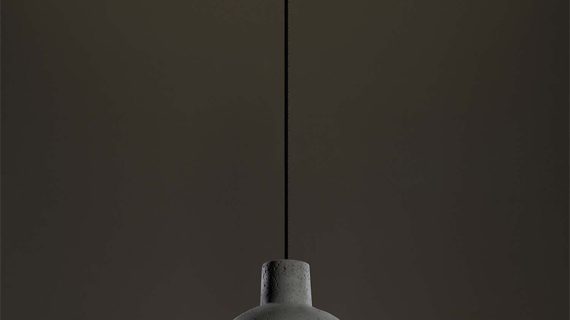 Lampa IMOLA Szara Betonowa Styl Vintage - obrazek 4