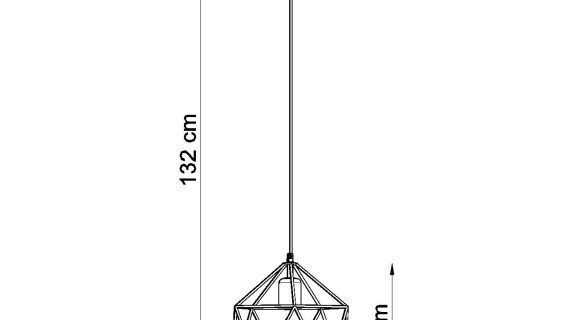 miniaturka Lampa Wisząca GELIDA Stal Biała Design Minimalistyczny