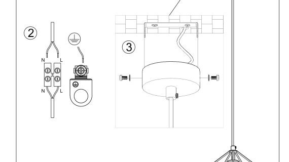 miniaturka Lampa Wisząca GELIDA Stal Biała Design Minimalistyczny