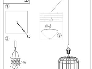 miniaturka Minimalistyczna Lampa Wisząca COSMO