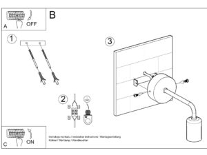 miniaturka Kinkiet Industrialny Czarny MERCURADIX