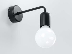 miniaturka Kinkiet Industrialny Czarny MERCURADIX