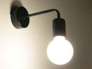 miniaturka Kinkiet Industrialny Czarny MERCURADIX