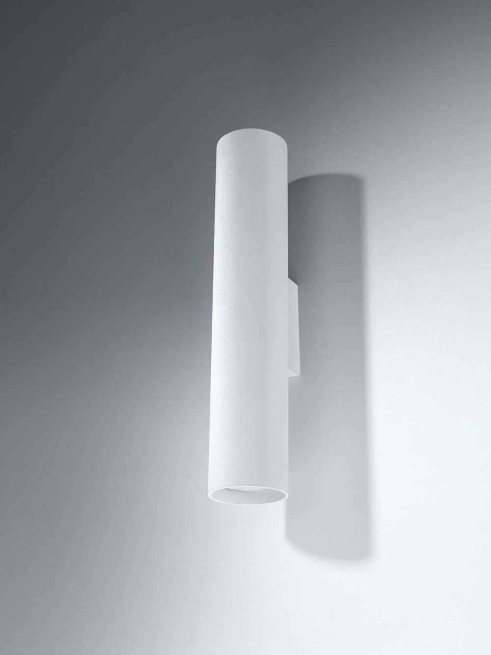 Stalowy Kinkiet Industrialny 2 Żarówki LUMEN - obrazek 3