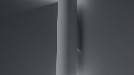 Stalowy Kinkiet Industrialny 2 Żarówki LUMEN - obrazek 4