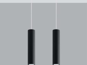 miniaturka Lampa Wisząca LUMEN 2 Biała Styl Modernistyczny