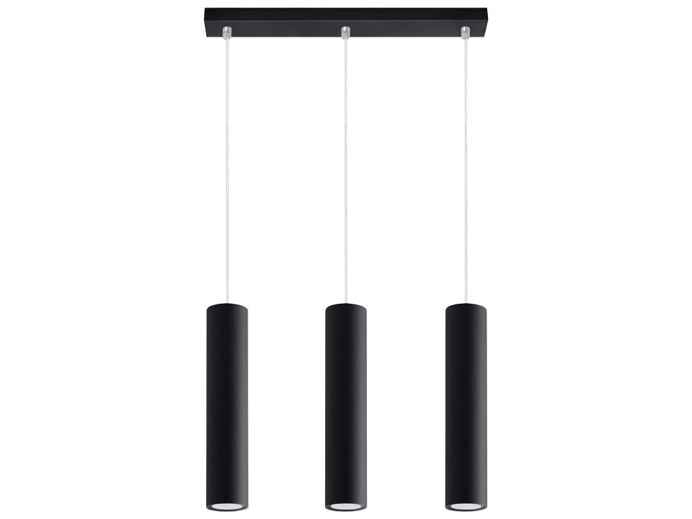 Surowa Stalowa Lampa LUMEN 3L Biały - obrazek 8