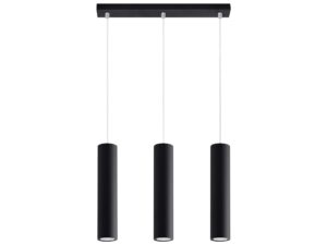 miniaturka Surowa Stalowa Lampa LUMEN 3L Biały