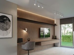 miniaturka Elegancki i funkcjonalny Plafon RING 4L