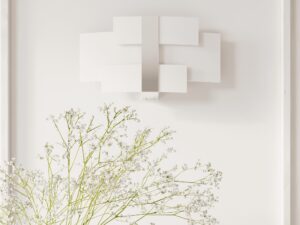 miniaturka Elegancki Kinkiet Uniwersalny Stalowo-Szklany BELVEDERE