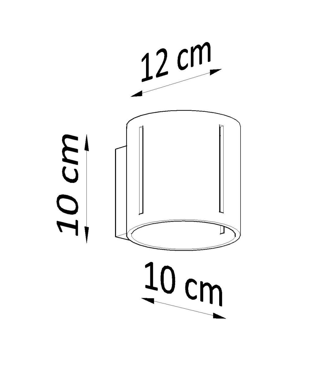 Minimalistyczny Kinkiet z Aluminium IBERIA - obrazek 23