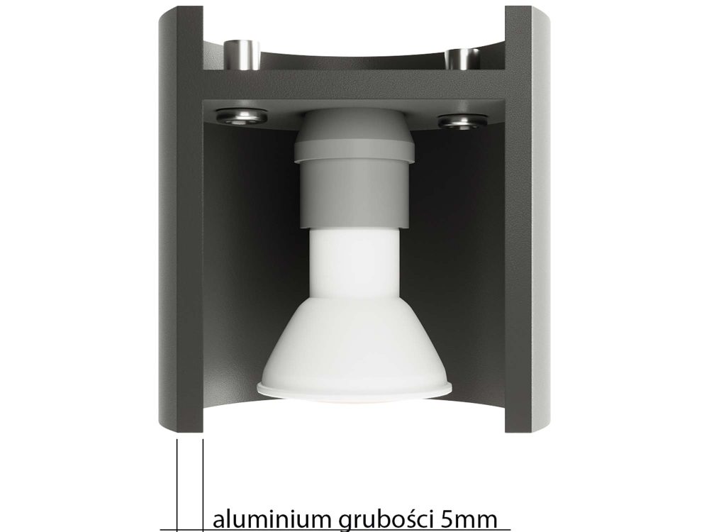 Minimalistyczny Kinkiet z Aluminium IBERIA - obrazek 25