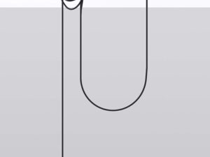 miniaturka NOLAN 1 LONG Lampa Czarna Styl Artystyczny