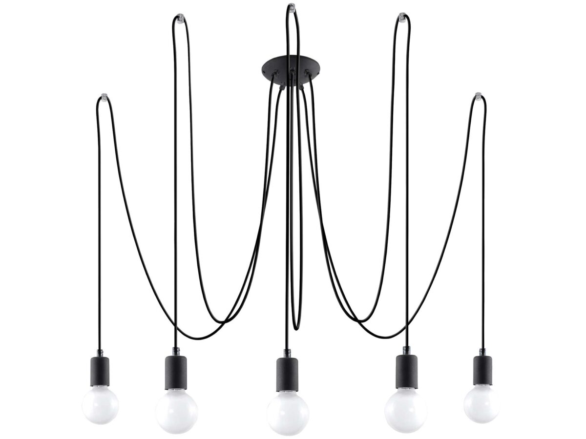 Designerski Żyrandol NOLAN 5 Oświetlenie z Charakterem