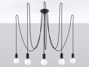 miniaturka Designerski Żyrandol NOLAN 5 Oświetlenie z Charakterem