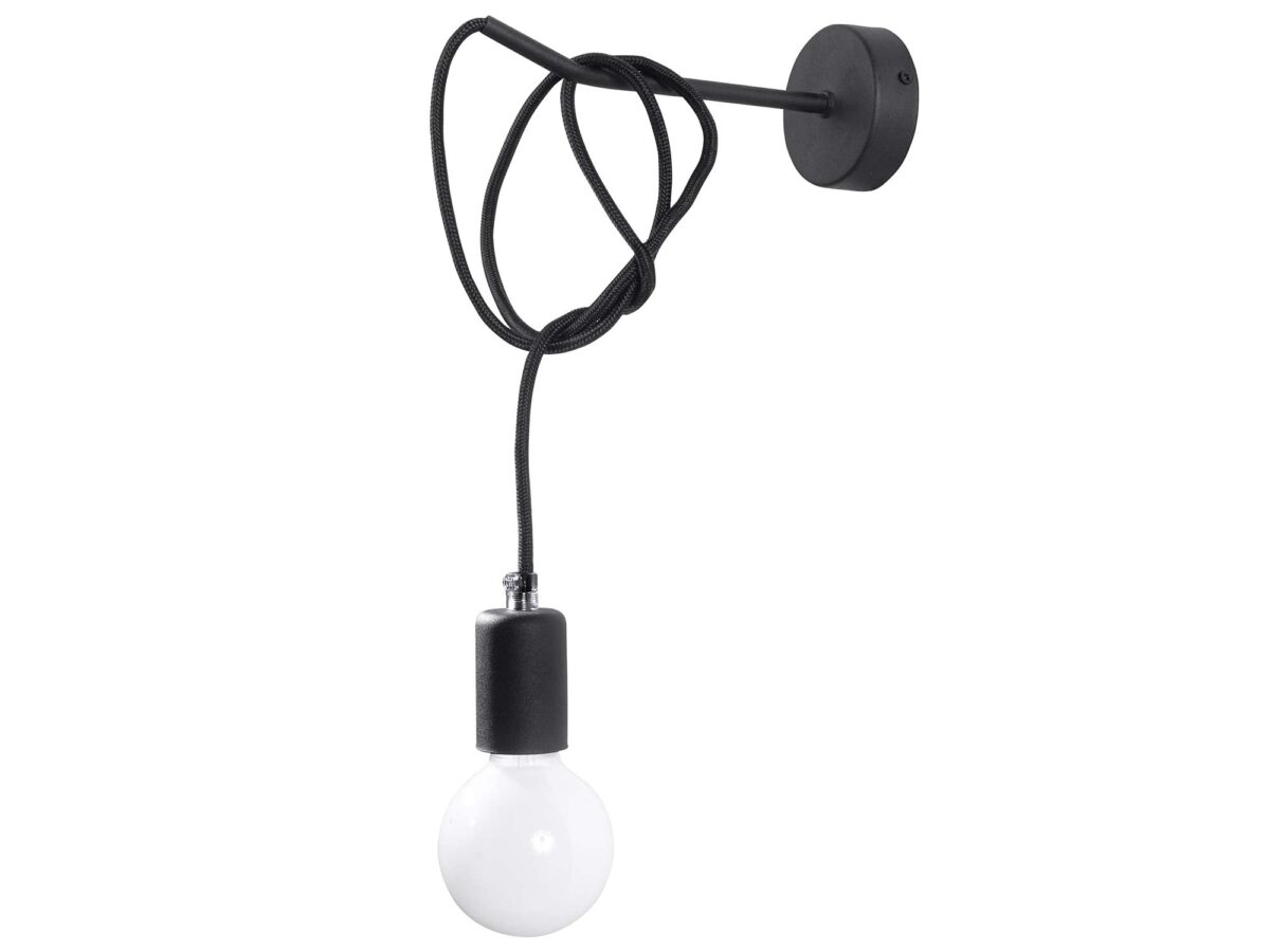 Kinkiet Designerski z Tkaniny NOLAN