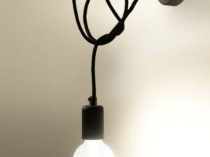 miniaturka Kinkiet Designerski z Tkaniny NOLAN