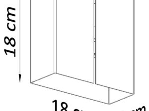 miniaturka Minimalistyczny Kinkiet Ze Stali LARUS