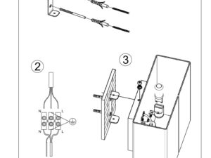 miniaturka Minimalistyczny Kinkiet Ze Stali LARUS