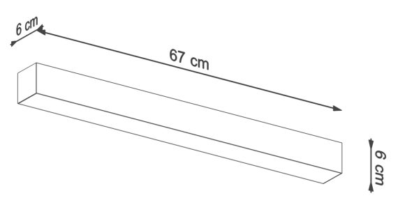 Minimalistyczny i Nowoczesny Plafon PINNE 67 - obrazek 16