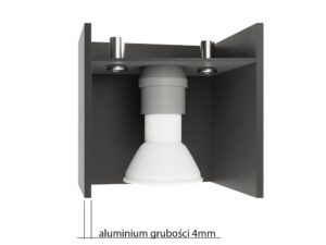 miniaturka Plafon QUARK MAXI Uniwersalne Oświetlenie do Wnętrz