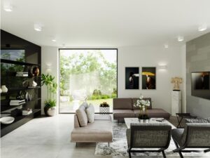 miniaturka Plafon dwużarówkowy minimalistyczny LYSR MAXI