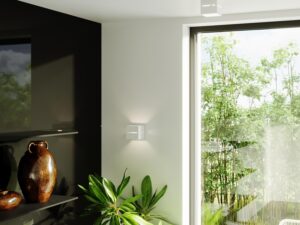 miniaturka Plafon dwużarówkowy minimalistyczny LYSR MAXI