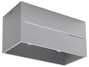 miniaturka Plafon dwużarówkowy minimalistyczny LYSR MAXI