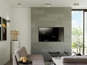 miniaturka Plafon dwużarówkowy minimalistyczny LYSR MAXI