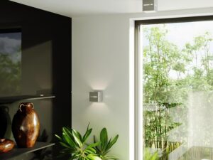 miniaturka Plafon dwużarówkowy minimalistyczny LYSR MAXI