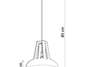 miniaturka Lampa Wisząca ANDROMEDA Nowoczesny TRADIX Designerski