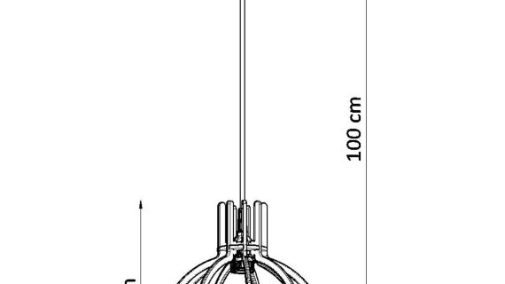 miniaturka Nowoczesna Lampa Wisząca HECTOR Drewno