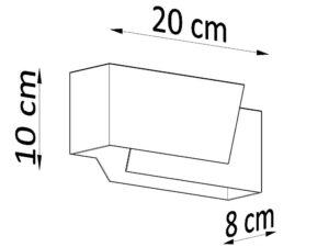 miniaturka Kinkiet Nowoczesny Design POLIS