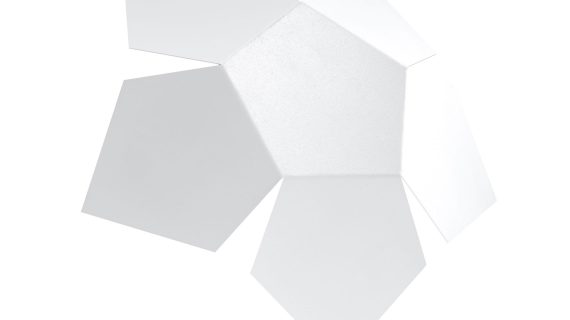 miniaturka Dekoracyjny Kinkiet Biały PRISMA