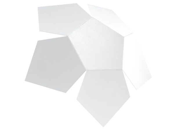 Nowoczesna lampa ścienna – białe światło rozpraszające