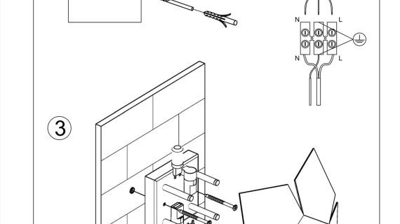 miniaturka Dekoracyjny Kinkiet Biały PRISMA