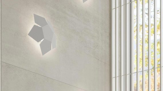 miniaturka Dekoracyjny Kinkiet Biały PRISMA