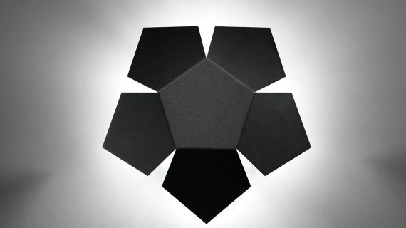 miniaturka Dekoracyjny Kinkiet Biały PRISMA