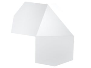 Kinkiet Biały Styl Loftowy TRADIX