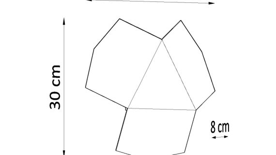 miniaturka Kinkiet Biały Styl Loftowy TRADIX