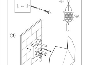 miniaturka Kinkiet Biały Styl Loftowy TRADIX