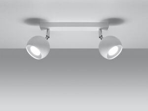 miniaturka Biały Plafon 2 Źródła Światła OLMO