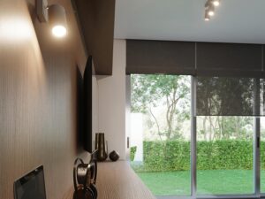 miniaturka Plafon RING 3 z chromowanymi przegubami